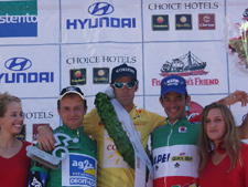 Il podio del Danmark Rundt 2001