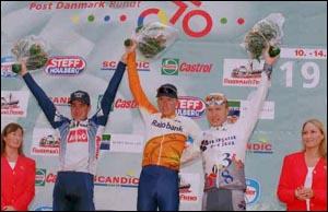 Podio 1.Tappa Danmark Rundt 1999