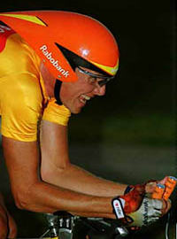 Rolf in azione nella 4.Tappa