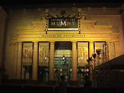 Revenge of the Mummy.  It's not open yet.  I haven't been on it.  It sounds cool though!