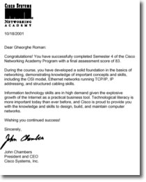 Cisco Letter