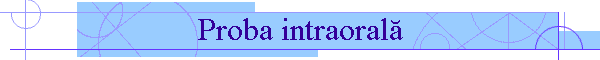 Proba intraoral�