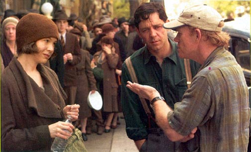 Renne, Russell and Ron during the shooting 