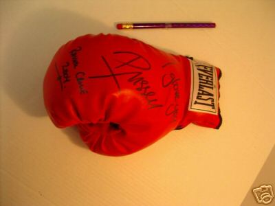 Russell Crowe's Boxing Glove from movie Cinderella Man (Guante de box que us� Russell Crowe en la pel�cula)