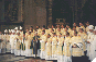 The newly ordained deacons...