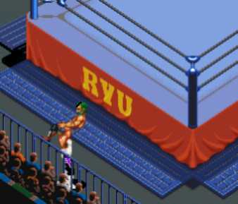 Powerbomb on the outside!