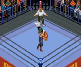 Beginning to put the hurt on Steve Sinister!