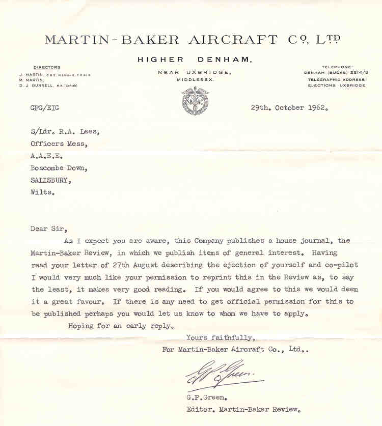 Martin-Baker Review