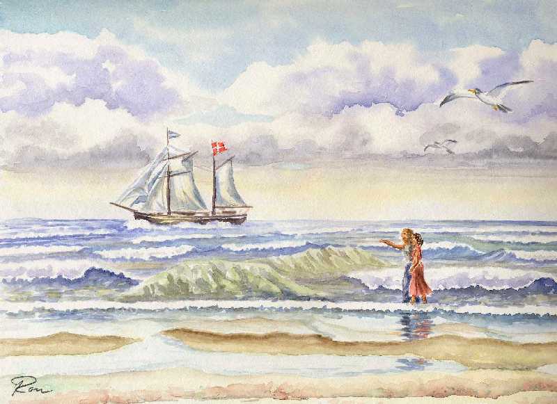 Danish seashore