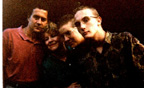 Foy with Sam, Carol, and Michael