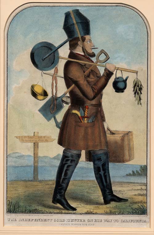 picture of a gold miner