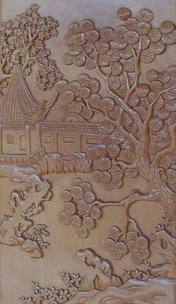 Wood carving