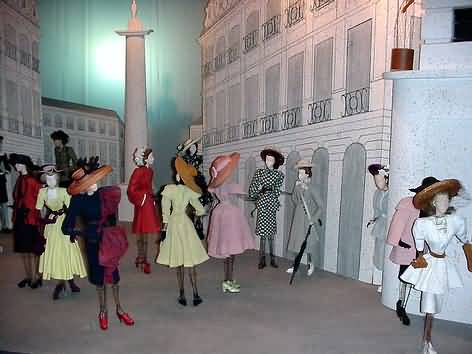 Miniature mannequins at Maryhill Musuem in Washington State