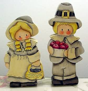Tole painting: colonists