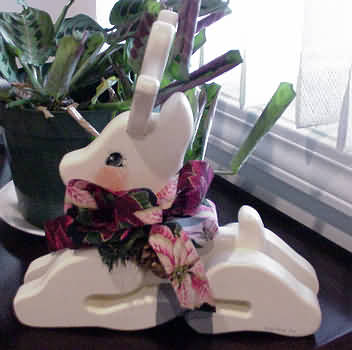 Tole painting: reindeer