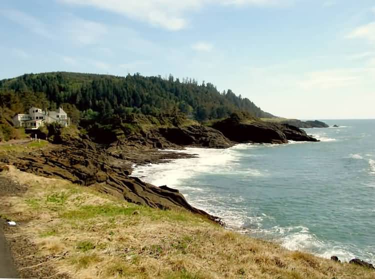 Twenty miles of beautiful coast line