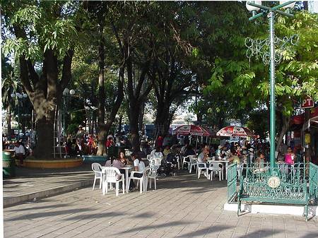 Plaza in Tecate Mexico