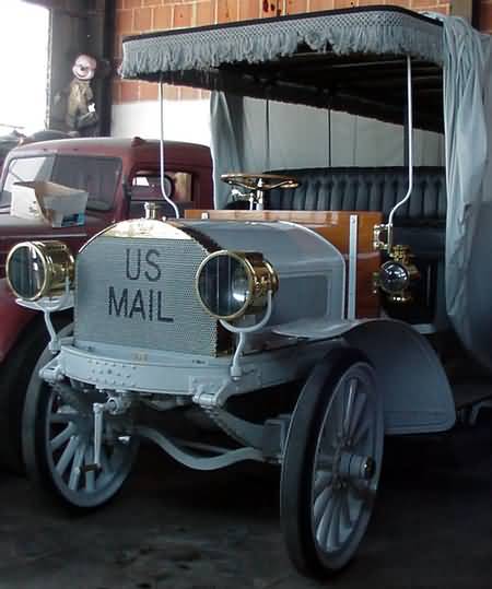 First bus in California