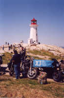 Nice Shot of Bag, Banner and Lighthouse/Post Office
