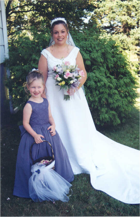 Bride & Flowergirl