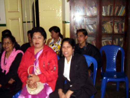 some of the crowd