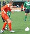 Stuart Cook in action for the Altrincham District U'18's