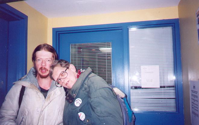 Kerre and I at the Fred Victor Centre