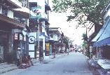 Naretdamri Road the main shopping street parallel to the beach