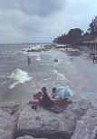 Hua Hin beach is a nice beach, maybe not the most spectacular in Thailand, but certainly very enjoyable