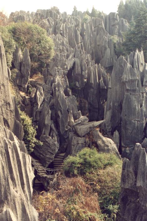 Stone Forest near Kunming, China... Fascinating Rock formations