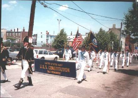 Bunker Hill Day Celebration in Boston, quite a nice spectacle to see ...