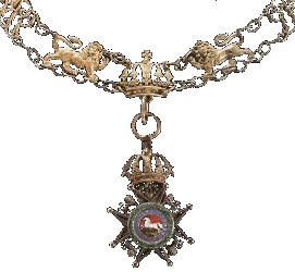 COR EMPEROR NECKLACE&nbsp; MEDALLION handmade by lycans