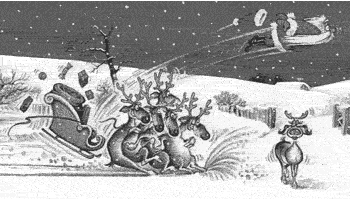 Rudolf and his friends were distracted....