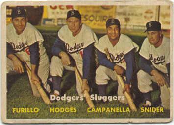 Four Brooklyn Dodger Greats