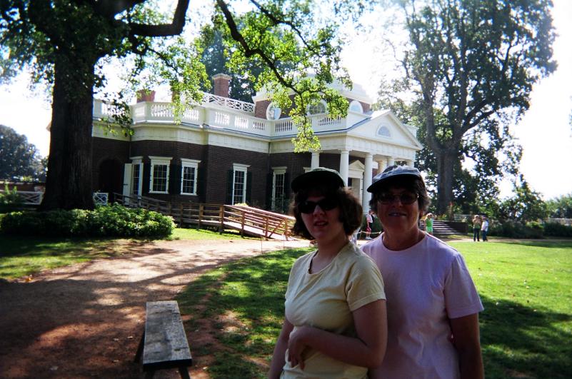 family portraits at Monticello