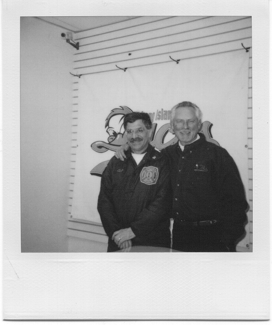 Bud Harrelson & Me, December 2001