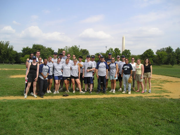 New York and DC Players.&nbsp; I am in front, 5th from right