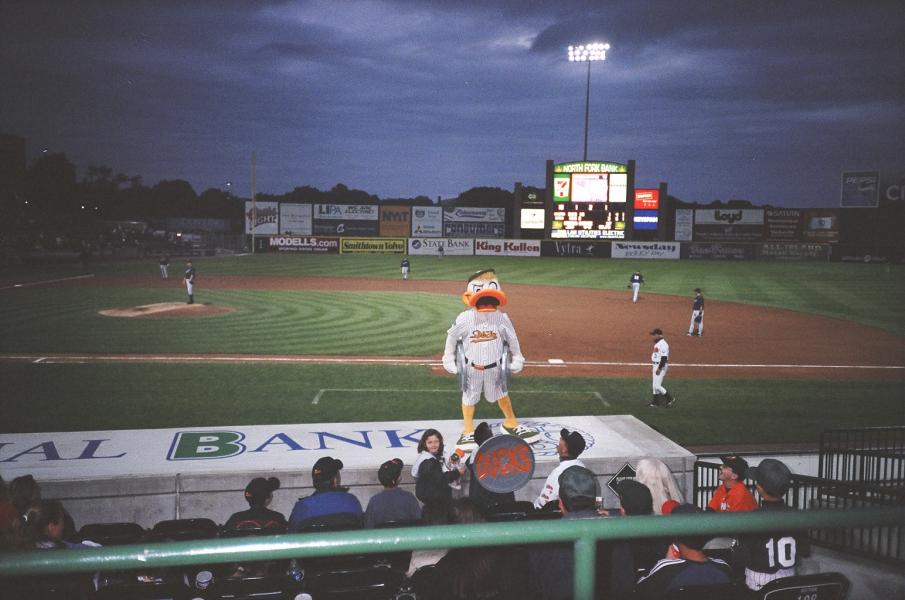 Quackerjack leading the cheers