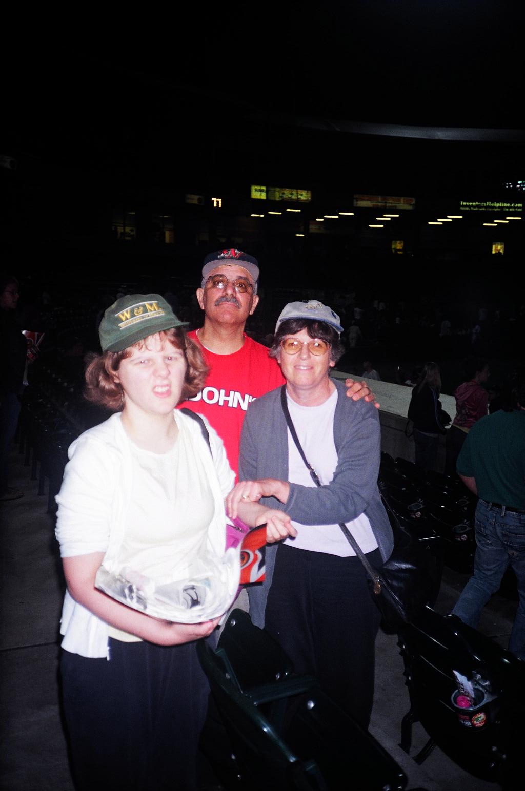 the 3 of us at the 2006 QSAC Game
