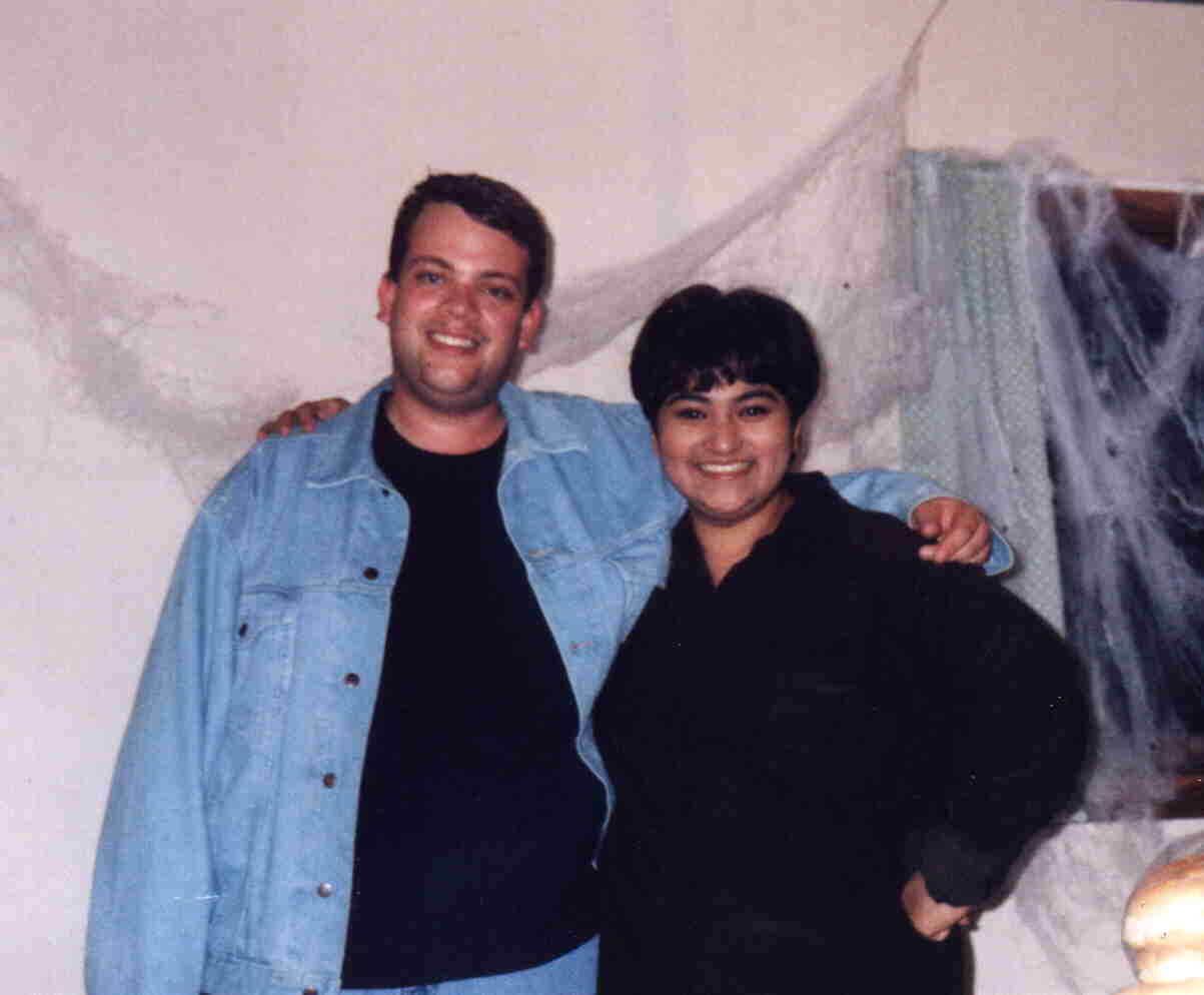 Gloria and I, what a team huh?