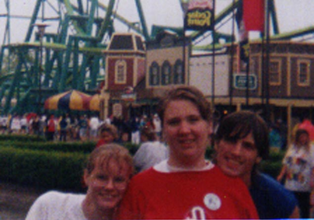Steph, Kim and Jeremy at the Point on Physics day!