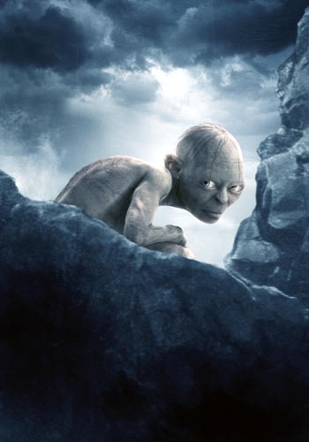 Gollum. Production photo.