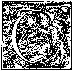 Hans Holbein, Alphabet of Death - C