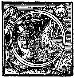 Hans Holbein, Alphabet of Death - O