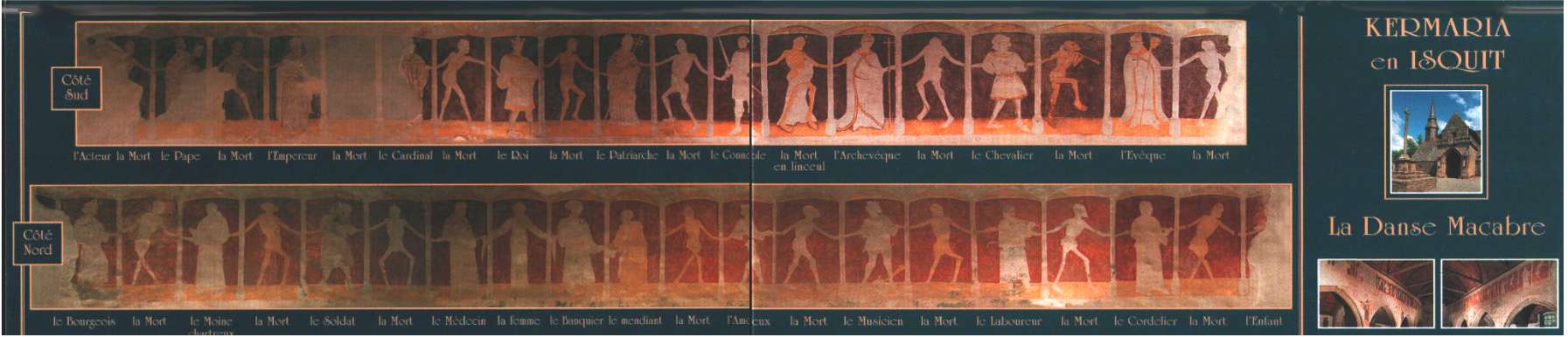 La Danse Macabre dans Kermaria en Isquit
