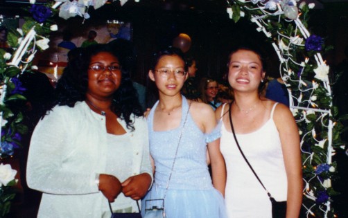 me, rachel, vicky