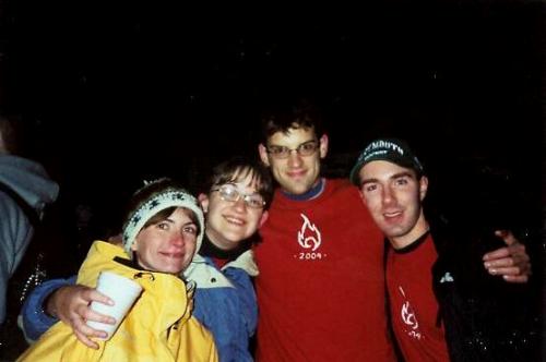 [Me, Meredith, Ben, and Roy]