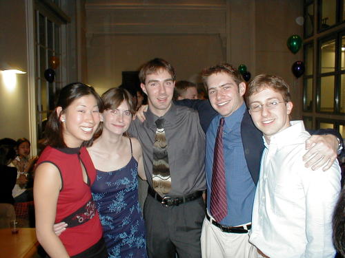 [Melana, Me, Roy, EMS Dan, and Chris]