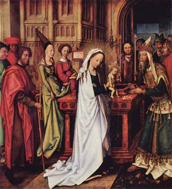 Hans Holbein. Presentation of Jesus in the Temple
