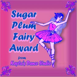 My award from Kayla's Home page, from nearly 2 years ago :)